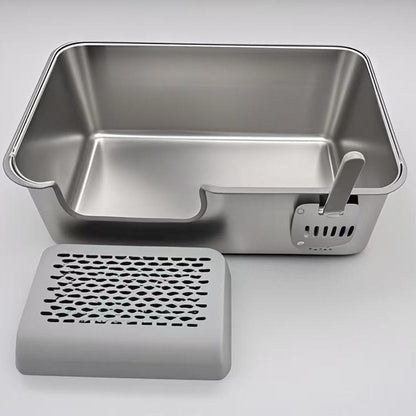 Stainless Steel Cat Litter Box