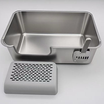 Stainless Steel Cat Litter Box