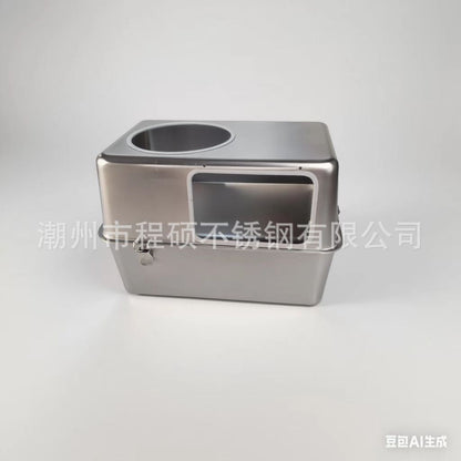Stainless Steel Cat Litter Box