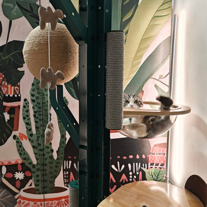 Cactus Solid Wood Cat Nest Tree