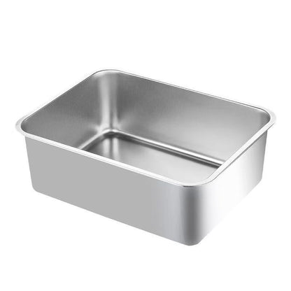 Stainless Steel Cat Litter Box