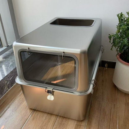 Stainless Steel Cat Litter Box