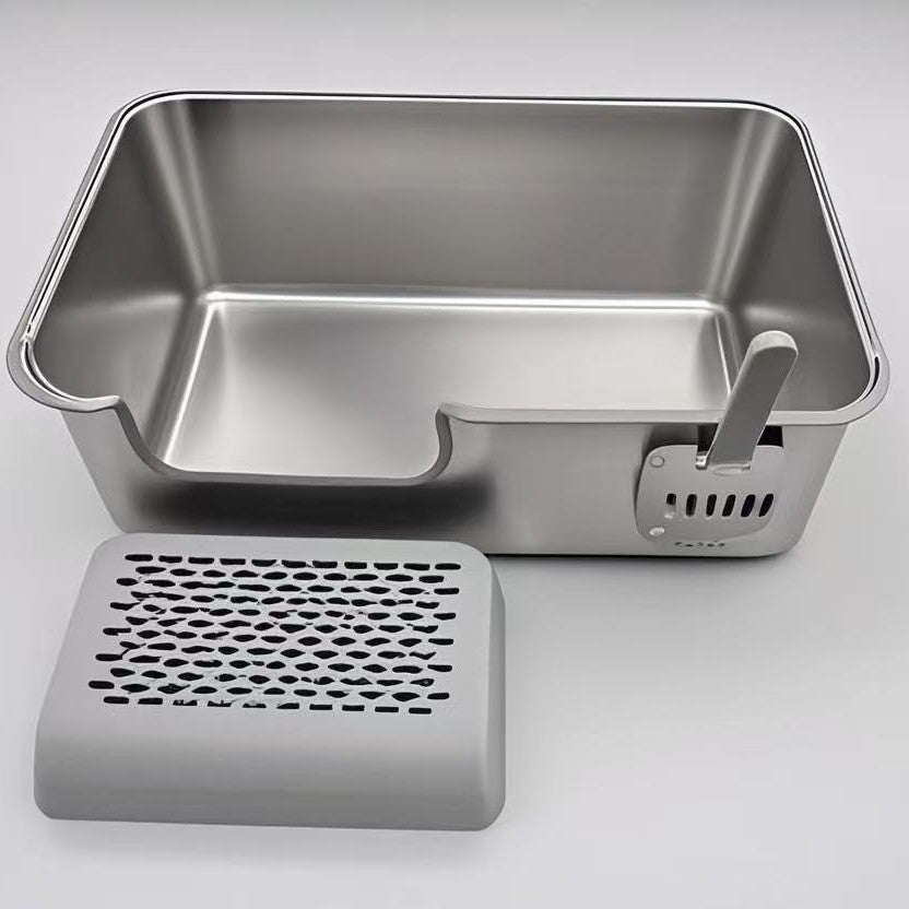 Stainless Steel Cat Litter Box