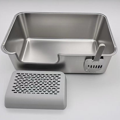 Stainless Steel Cat Litter Box